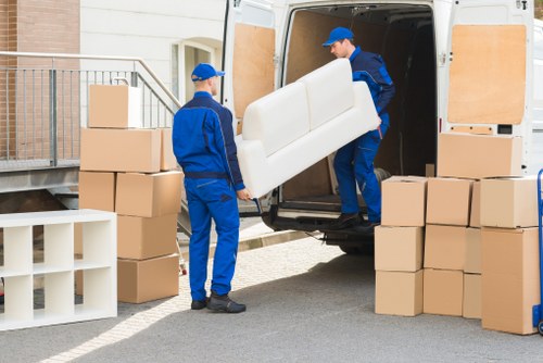 Professional movers assisting with a move in Crystal Palace