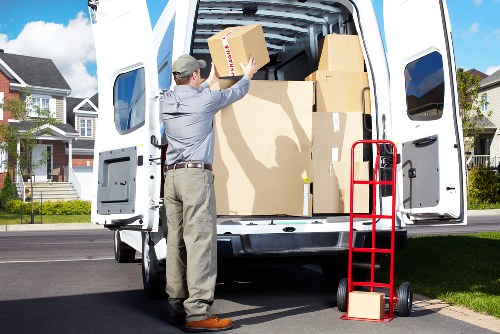 Man with Van service assisting with a local move