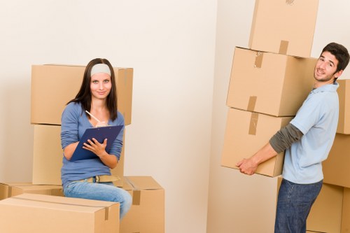 Indoor and outdoor moving truck storage options